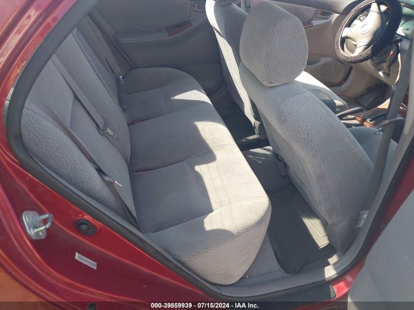 2004 Toyota Corolla Le VIN: 2T1BR32E34C267069 Lot: 39859939