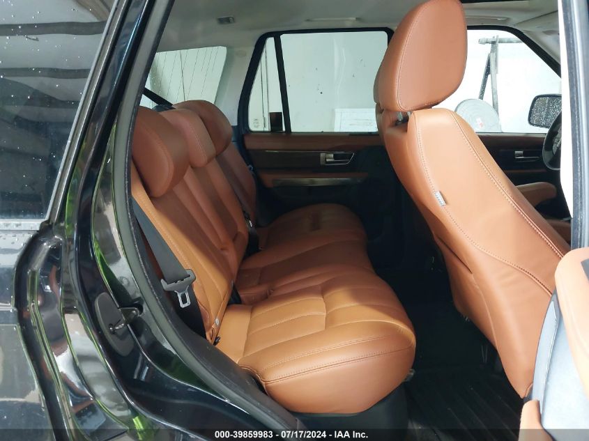 2012 Land Rover Range Rover Sport Hse VIN: SALSK2D43CA722162 Lot: 39859983