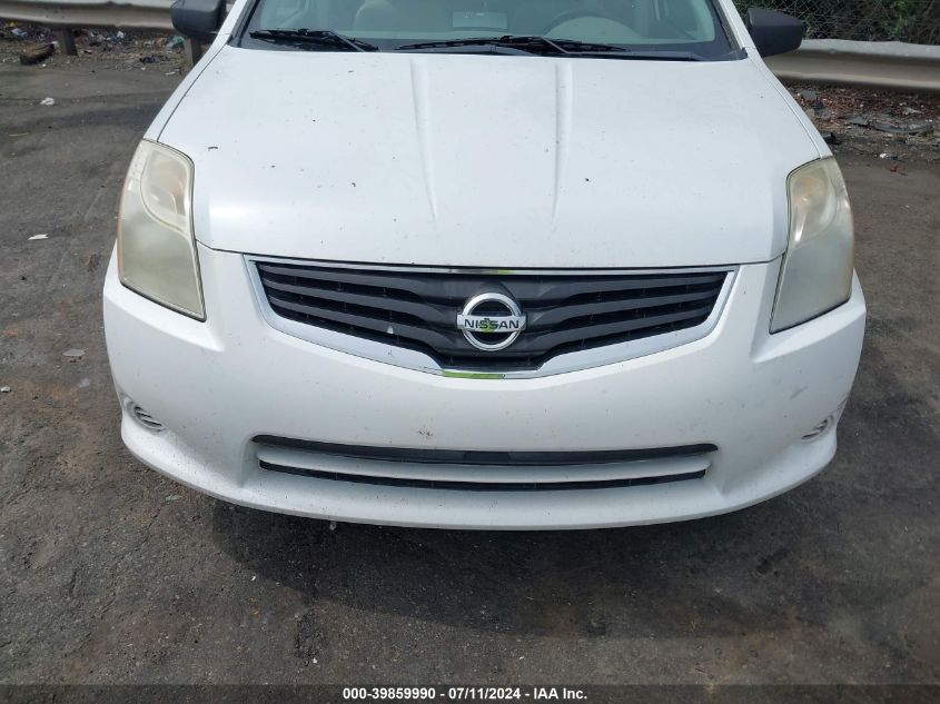 2011 Nissan Sentra 2.0 VIN: 3N1AB6AP0BL618229 Lot: 39859990