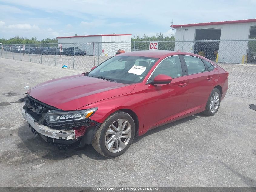 2019 Honda Accord Lx VIN: 1HGCV1F11KA127536 Lot: 39859998