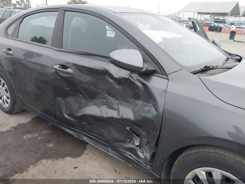 2022 Kia Forte Fe VIN: 3KPF24AD7NE426036 Lot: 39860004