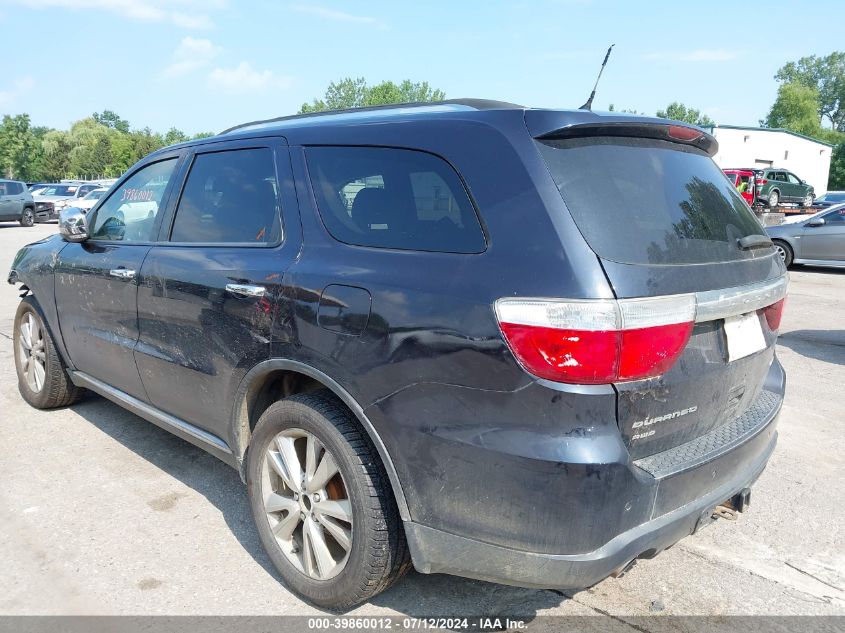 2011 Dodge Durango Crew VIN: 1D4SE4GT1BC594877 Lot: 39860012