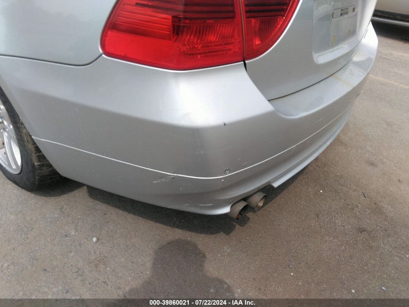 2007 BMW 328Xi VIN: WBAVT73567FZ35136 Lot: 39860021