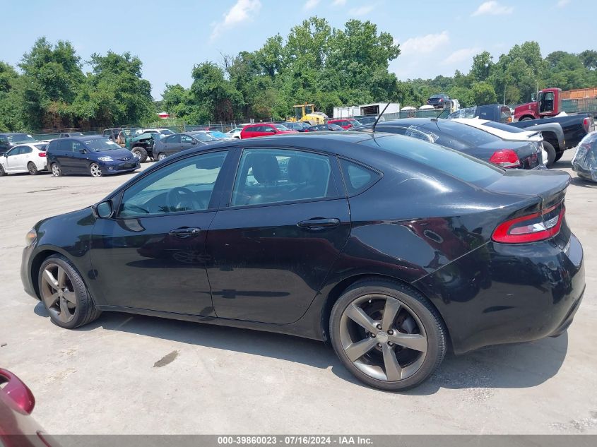 2015 Dodge Dart Gt VIN: 1C3CDFEB2FD279052 Lot: 39860023