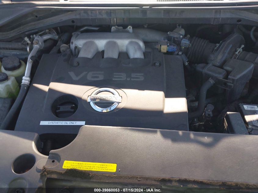 2004 Nissan Murano Sl VIN: JN8AZ08T04W227026 Lot: 39860053