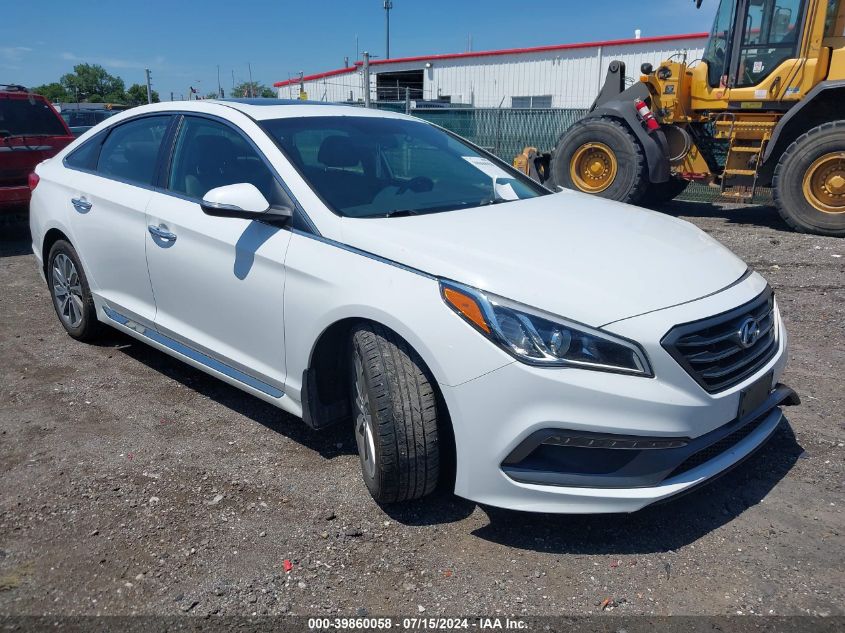 2017 HYUNDAI SONATA SPORT - 5NPE34AF6HH588900