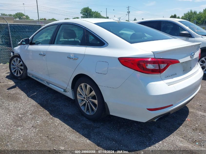 2017 Hyundai Sonata Sport VIN: 5NPE34AF6HH588900 Lot: 39860058