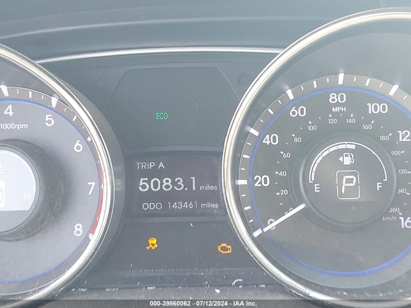 5NPEB4AC6BH165816 2011 Hyundai Sonata Gls