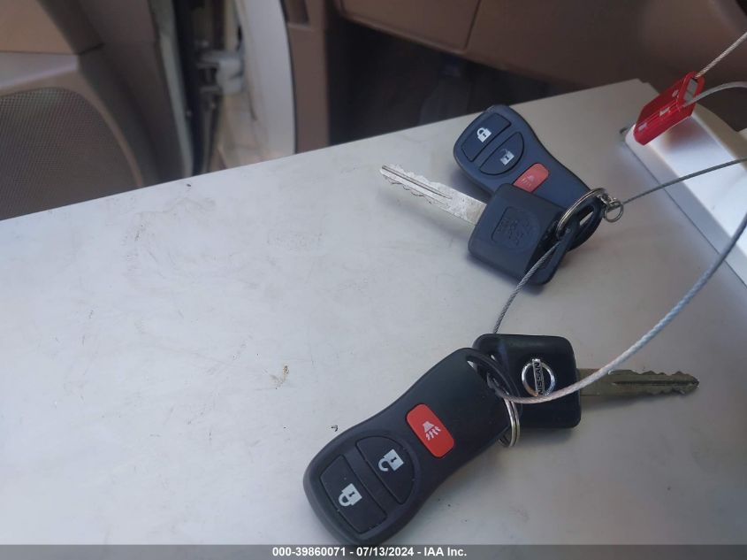 2004 Nissan Murano Sl VIN: JN8AZ08T14W209960 Lot: 39860071