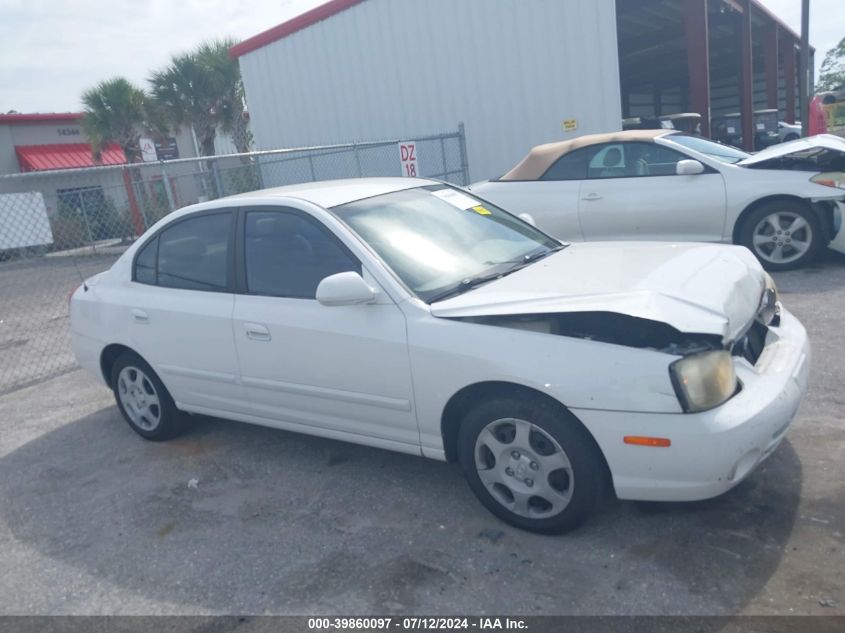 2001 Hyundai Elantra Gls VIN: KMHDN45D41U035085 Lot: 39860097