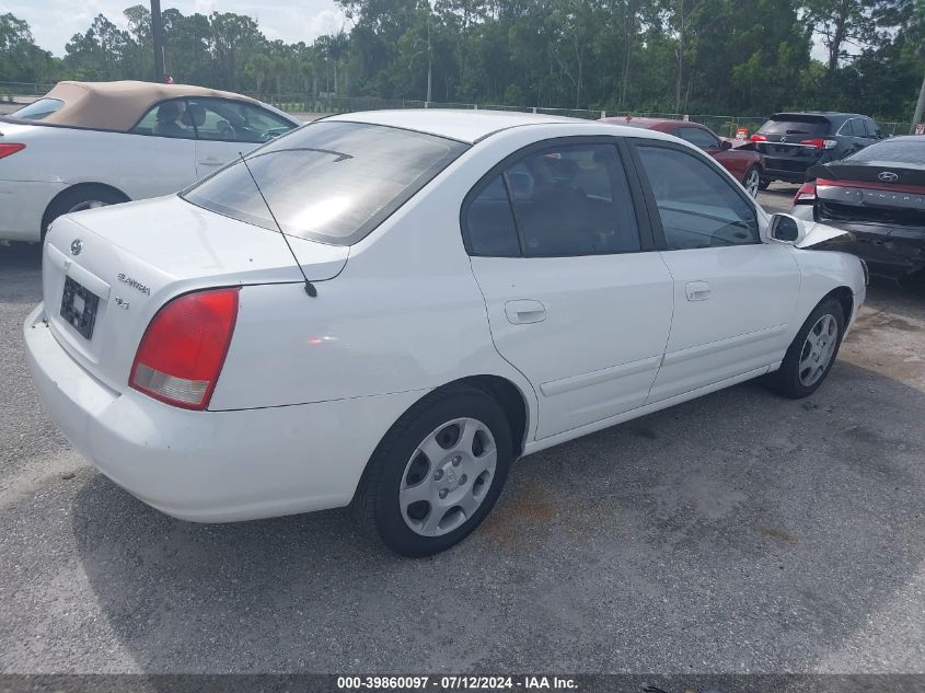 2001 Hyundai Elantra Gls VIN: KMHDN45D41U035085 Lot: 39860097