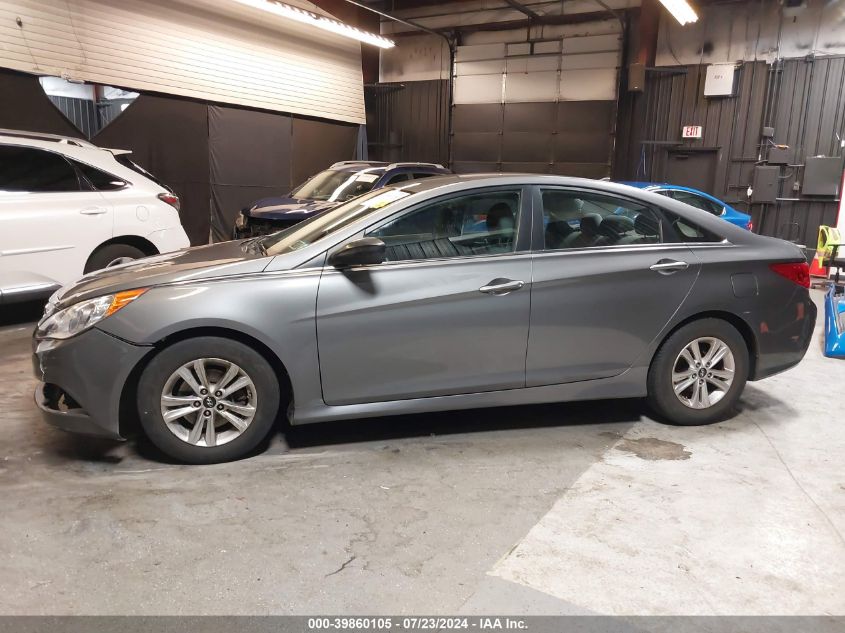 2014 Hyundai Sonata Gls VIN: 5NPEB4ACXEH859915 Lot: 39860105