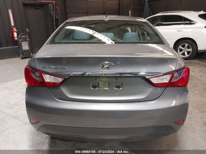 2014 Hyundai Sonata Gls VIN: 5NPEB4ACXEH859915 Lot: 39860105