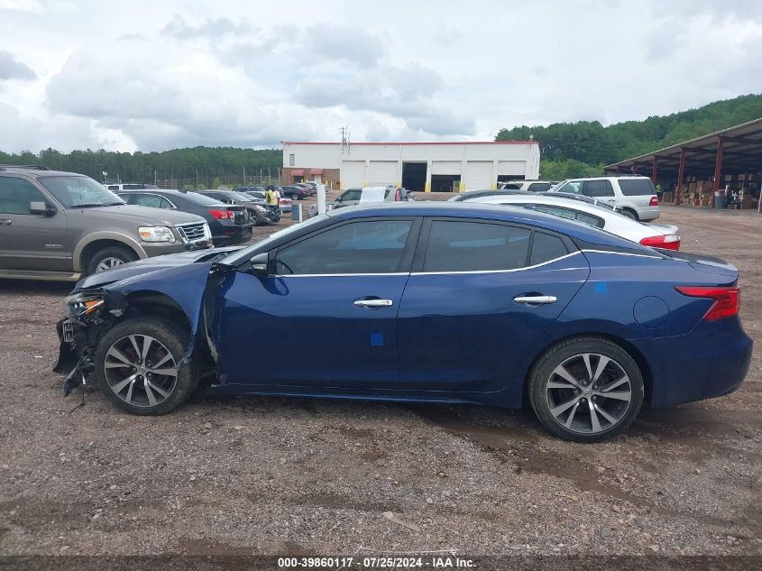 2018 Nissan Maxima 3.5 Sv VIN: 1N4AA6APXJC379482 Lot: 39860117