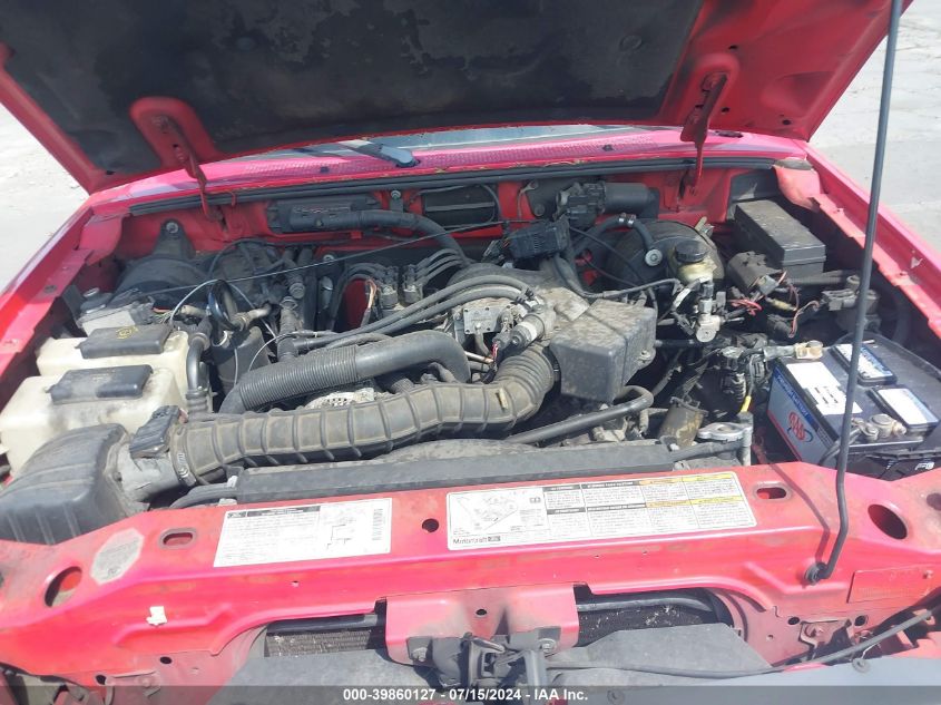 1999 Ford Ranger Xl/Xlt VIN: 1FTYR14V7XPB60849 Lot: 39860127