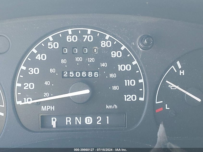 1999 Ford Ranger Xl/Xlt VIN: 1FTYR14V7XPB60849 Lot: 39860127