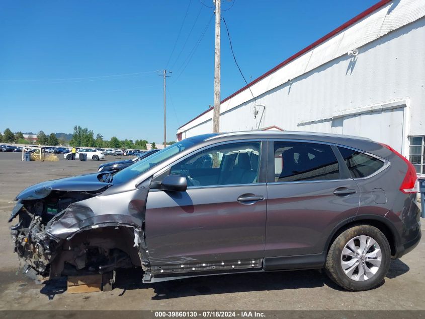 2013 Honda Cr-V Ex-L VIN: 2HKRM4H75DH682113 Lot: 39860130