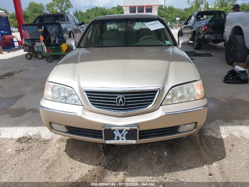 2000 Acura Rl 3.5 VIN: JH4KA9657YC002835 Lot: 39860143