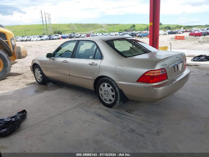 2000 Acura Rl 3.5 VIN: JH4KA9657YC002835 Lot: 39860143