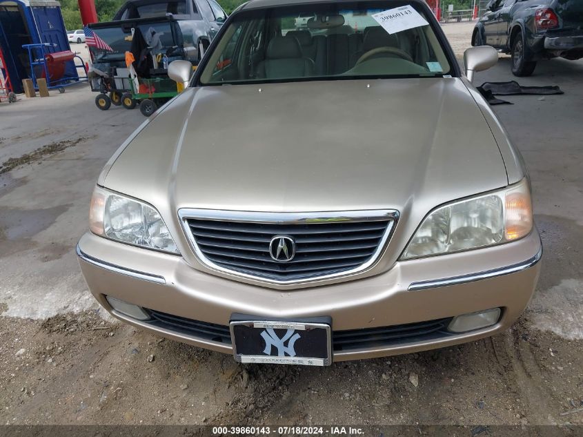 2000 Acura Rl 3.5 VIN: JH4KA9657YC002835 Lot: 39860143