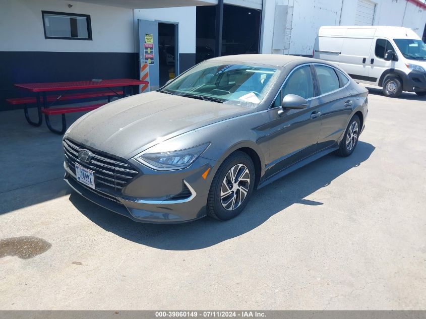 2021 Hyundai Sonata Blue VIN: KMHL24JJ6MA029469 Lot: 39860149