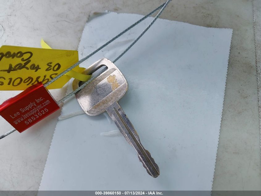 2003 Toyota Corolla Ce VIN: 1NXBR32E13Z095184 Lot: 39860150