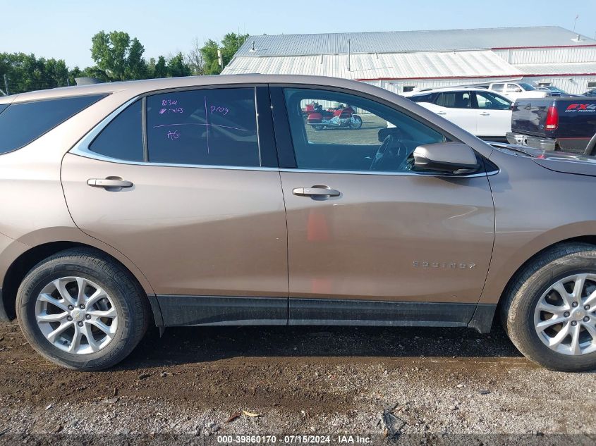 2019 Chevrolet Equinox Lt VIN: 2GNAXKEV8K6171855 Lot: 39860170