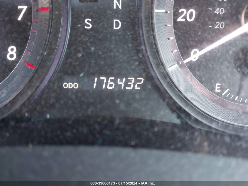 2009 Lexus Es 350 VIN: JTHBJ46G292317537 Lot: 39860173