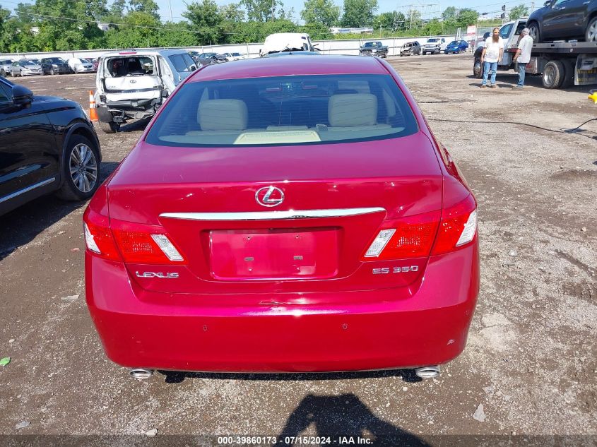 2009 Lexus Es 350 VIN: JTHBJ46G292317537 Lot: 39860173