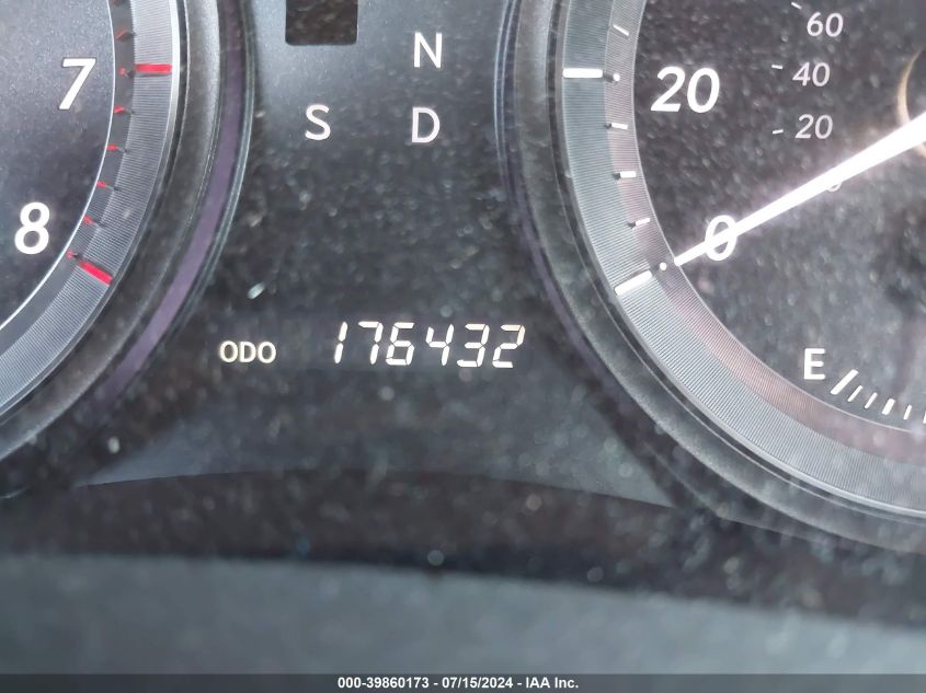 2009 Lexus Es 350 VIN: JTHBJ46G292317537 Lot: 39860173