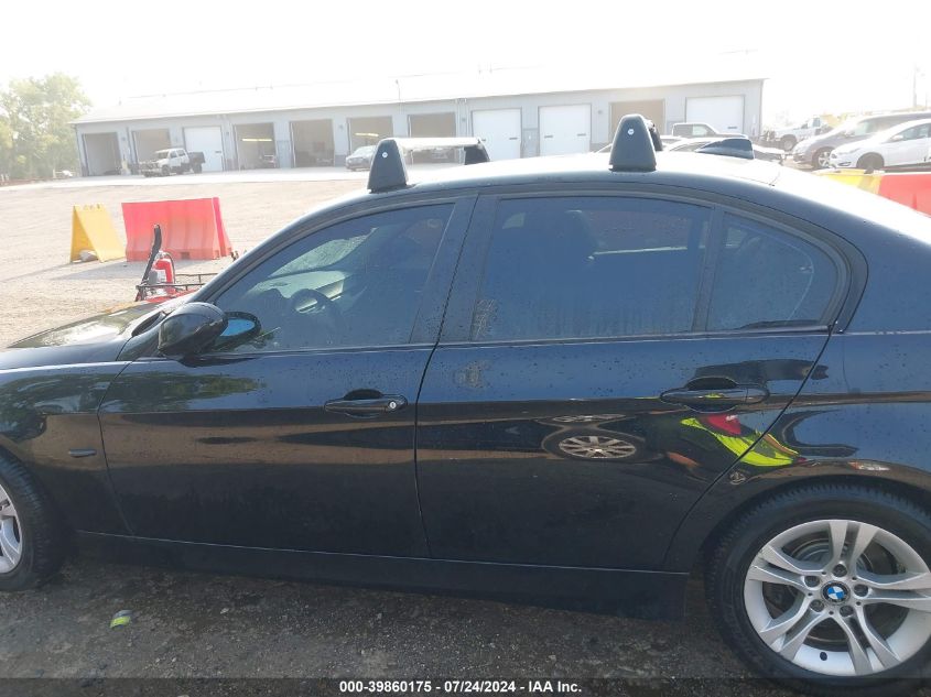 2008 BMW 328I I VIN: WBAVA375X8NL47384 Lot: 39860175