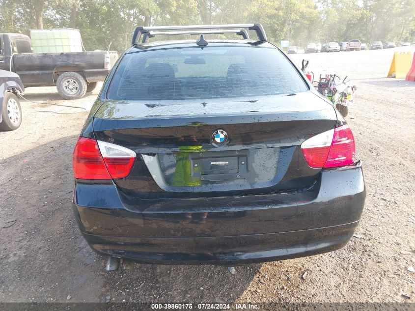 2008 BMW 328I I VIN: WBAVA375X8NL47384 Lot: 39860175