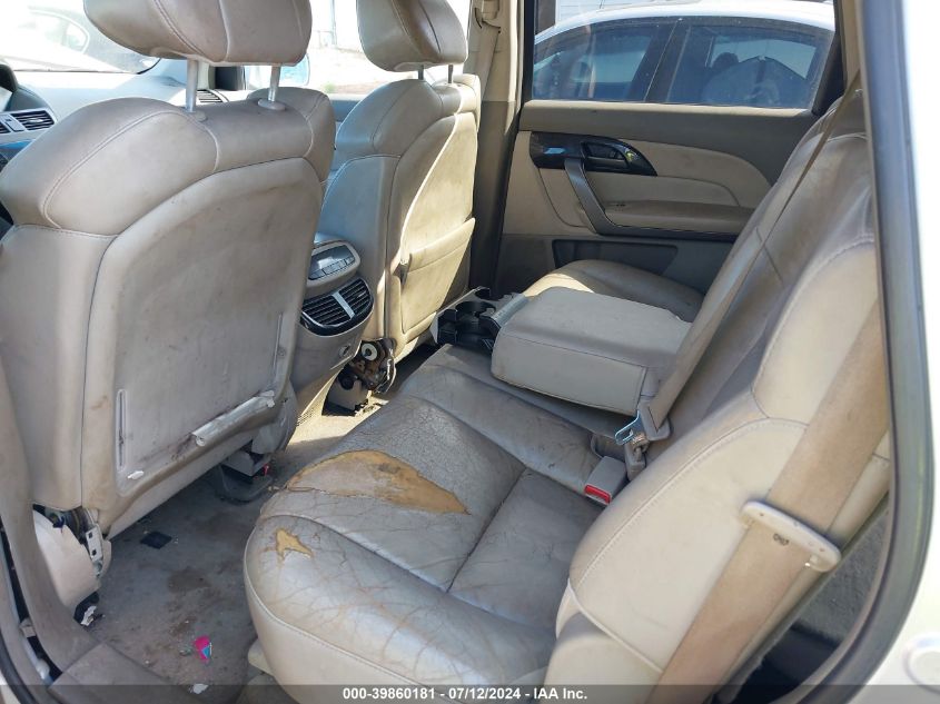 2008 Acura Mdx Technology VIN: 2HNYD28388H517906 Lot: 39860181