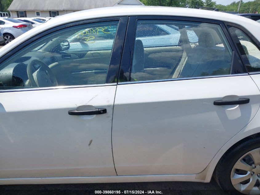 2008 Subaru Impreza 2.5I VIN: JF1GE61638H525921 Lot: 39860195