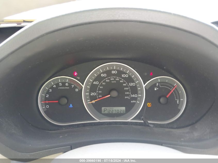 2008 Subaru Impreza 2.5I VIN: JF1GE61638H525921 Lot: 39860195