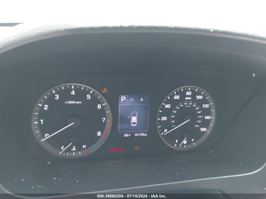 2017 Hyundai Sonata Se VIN: 5NPE24AF7HH525355 Lot: 39860204