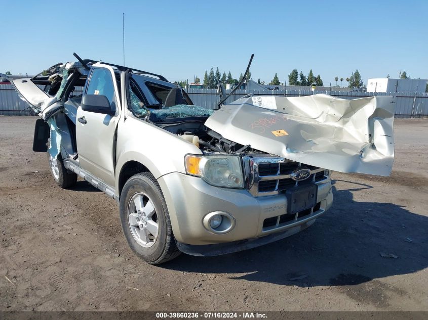 2011 Ford Escape Xlt VIN: 1FMCU0DG6BKC52122 Lot: 39860236