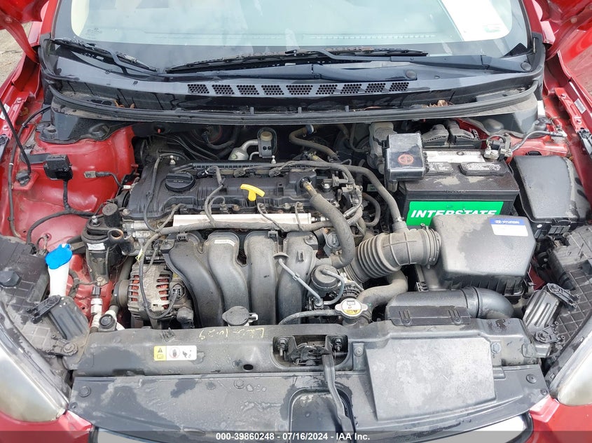 2012 Hyundai Elantra Gls (Ulsan Plant) VIN: KMHDH4AE8CU300289 Lot: 39860248