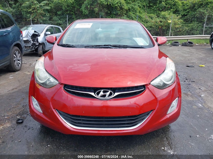 2012 Hyundai Elantra Gls (Ulsan Plant) VIN: KMHDH4AE8CU300289 Lot: 39860248
