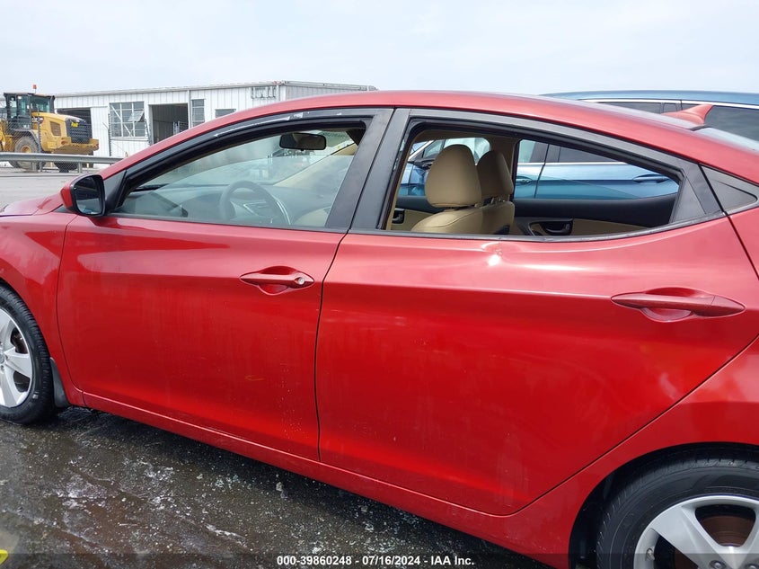 2012 Hyundai Elantra Gls (Ulsan Plant) VIN: KMHDH4AE8CU300289 Lot: 39860248