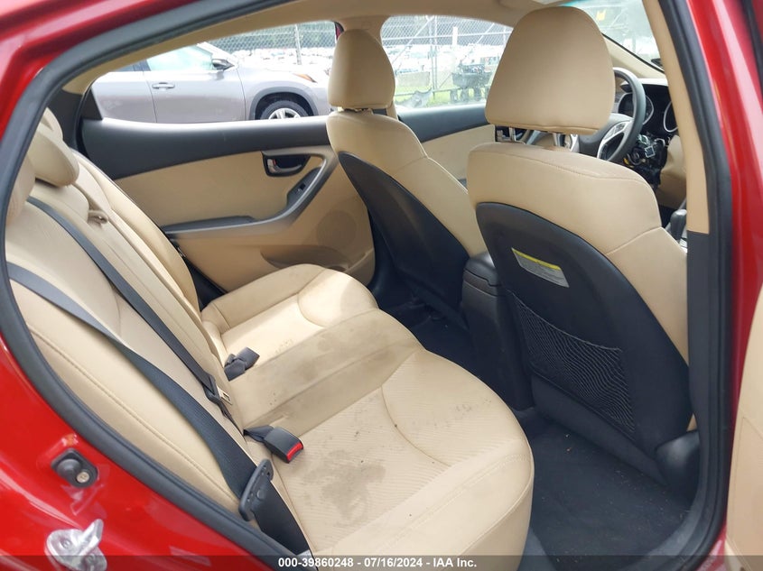 2012 Hyundai Elantra Gls (Ulsan Plant) VIN: KMHDH4AE8CU300289 Lot: 39860248