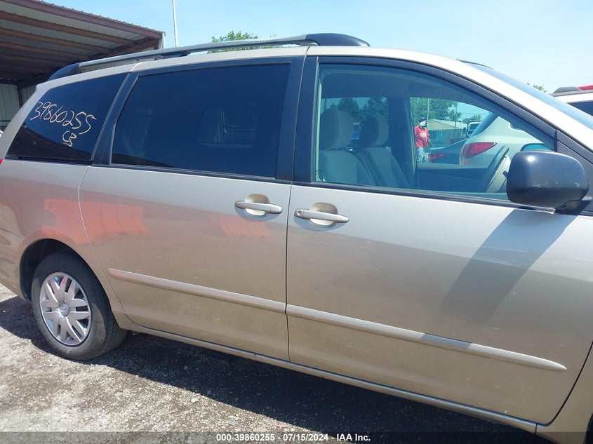 2007 Toyota Sienna Le VIN: 5TDZK23C77S017324 Lot: 39860255