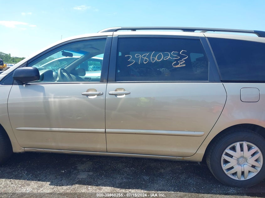 2007 Toyota Sienna Le VIN: 5TDZK23C77S017324 Lot: 39860255