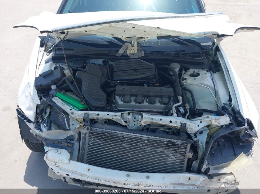 2003 Honda Civic Lx VIN: 2HGES16583H530341 Lot: 39860265