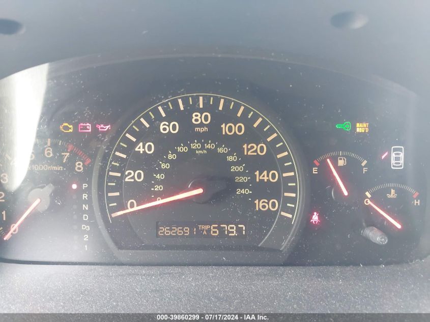 2004 Honda Accord 3.0 Ex VIN: 1HGCM66544A027310 Lot: 39860299