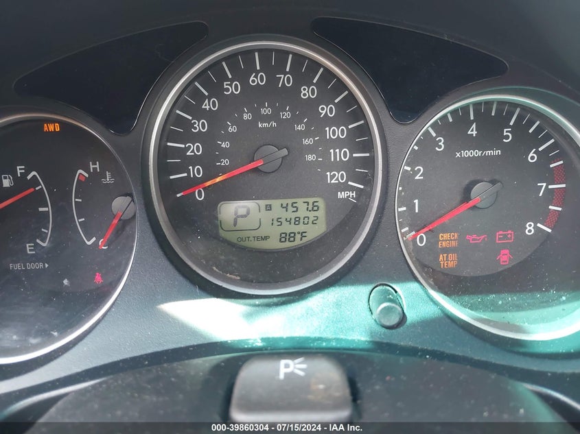 2008 Subaru Forester 2.5X VIN: JF1SG65608H721720 Lot: 39860304