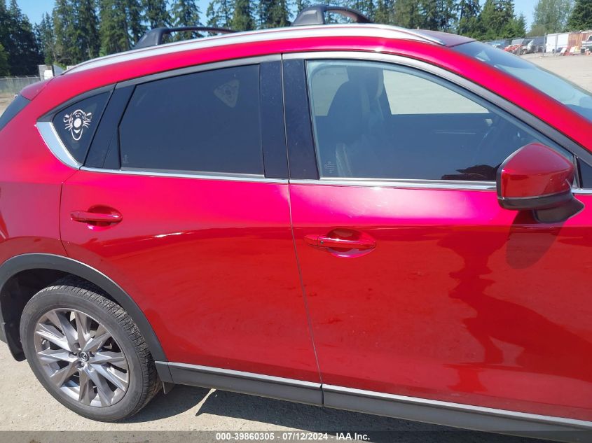 2019 Mazda Cx-5 Grand Touring Reserve VIN: JM3KFBDY5K0593996 Lot: 39860305