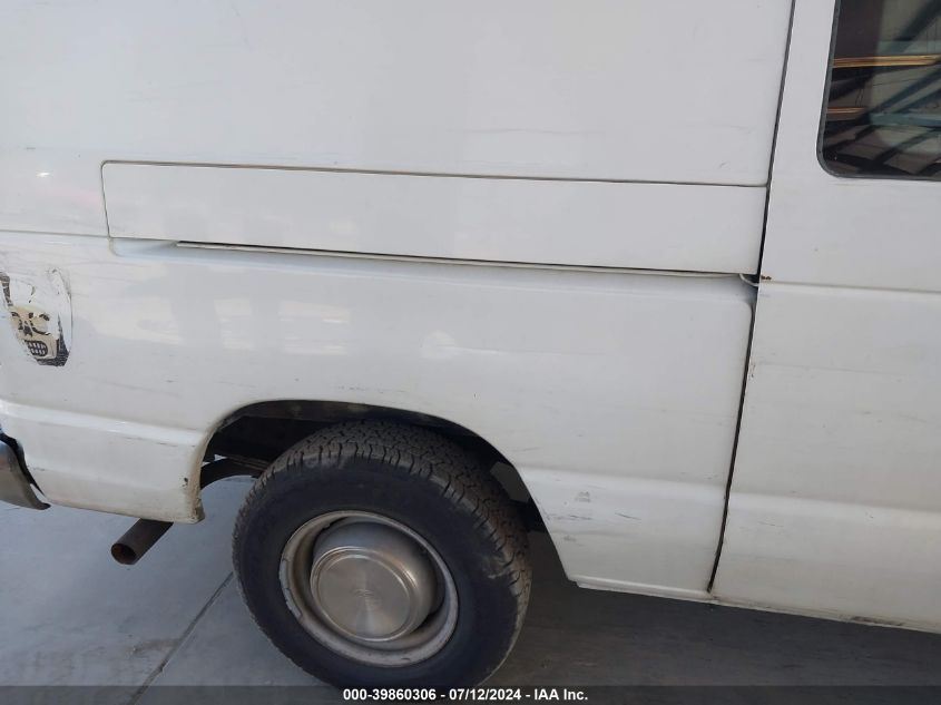 1996 Ford Econoline E250 Van VIN: 1FTFE24H4THA89827 Lot: 39860306