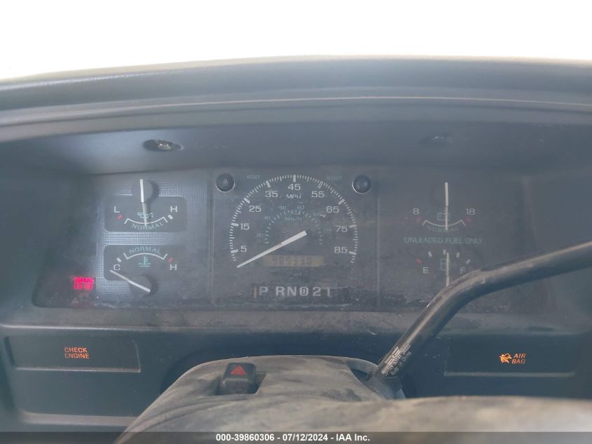 1996 Ford Econoline E250 Van VIN: 1FTFE24H4THA89827 Lot: 39860306