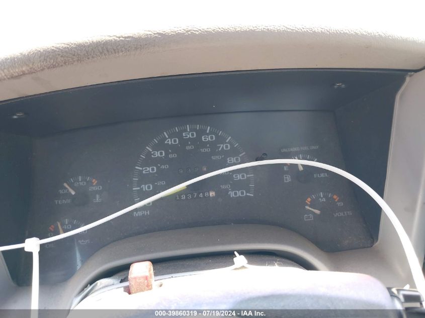 1997 GMC Sonoma Sls Wideside VIN: 1GTDT19XXVK520815 Lot: 39860319